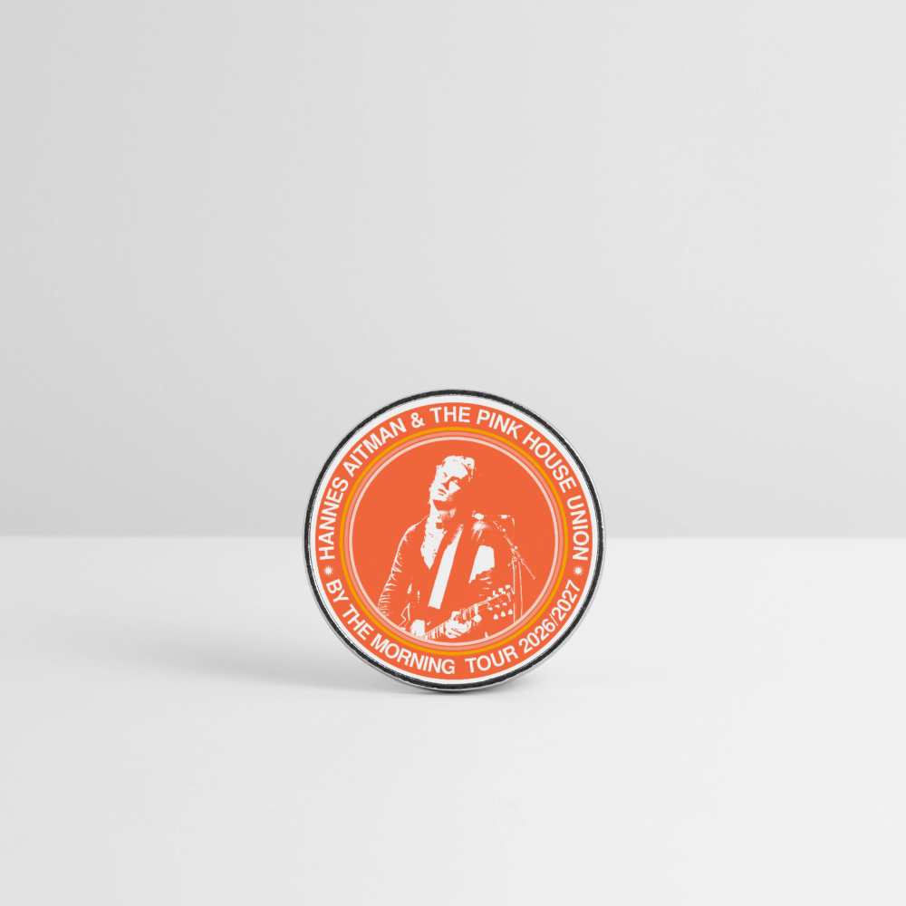 Round  fridge magnet - white