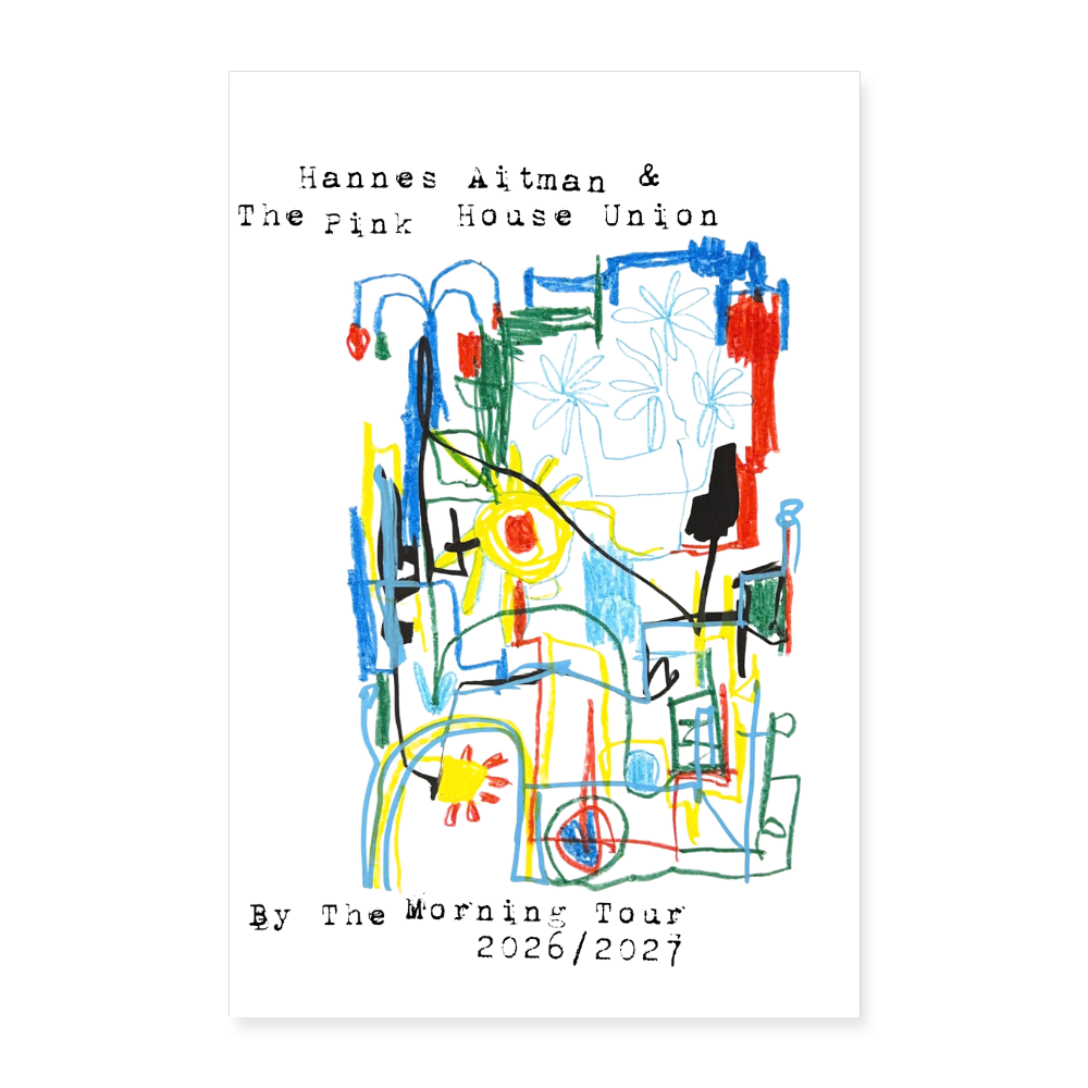 By The Morning Tour Alternative Poster (40x60 cm) - white