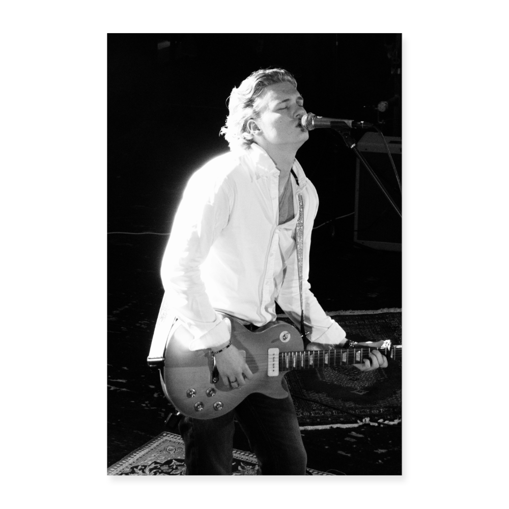 Hannes Aitman Live Poster (60 x 40 cm) - white