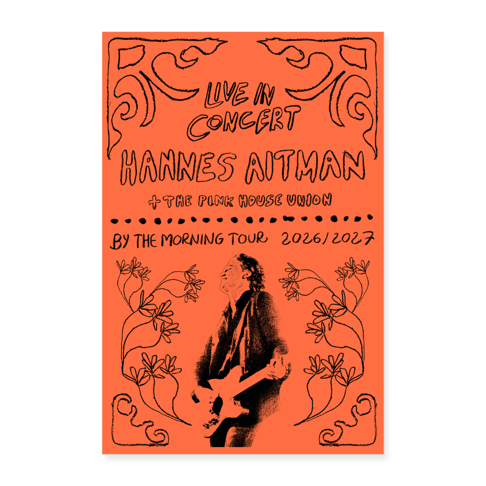 By The Morning Tour Alternative Poster (40x60 cm) - white