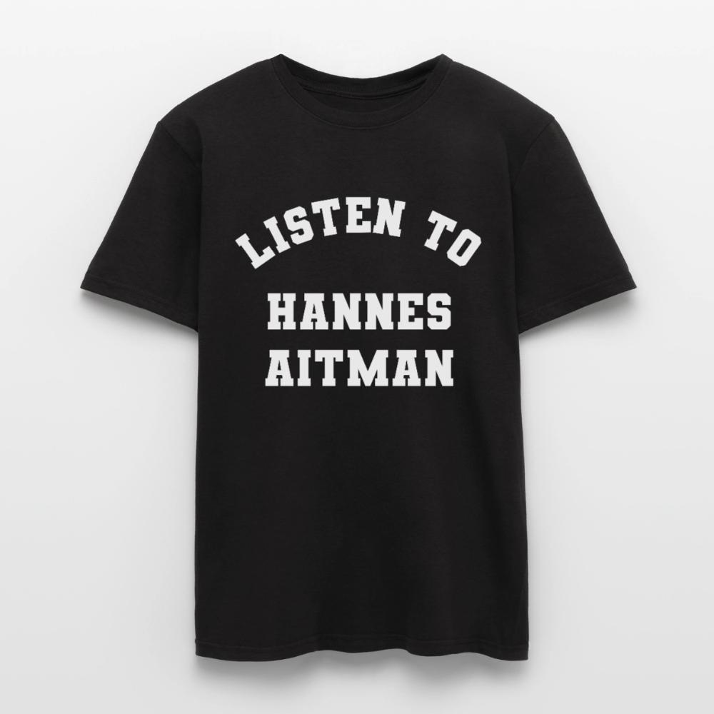 Listen to Hannes Aitman T-shirt - black