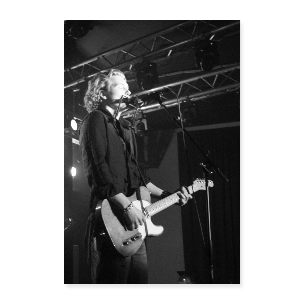 Hannes Aitman Live Poster (60 x 40 cm) - white