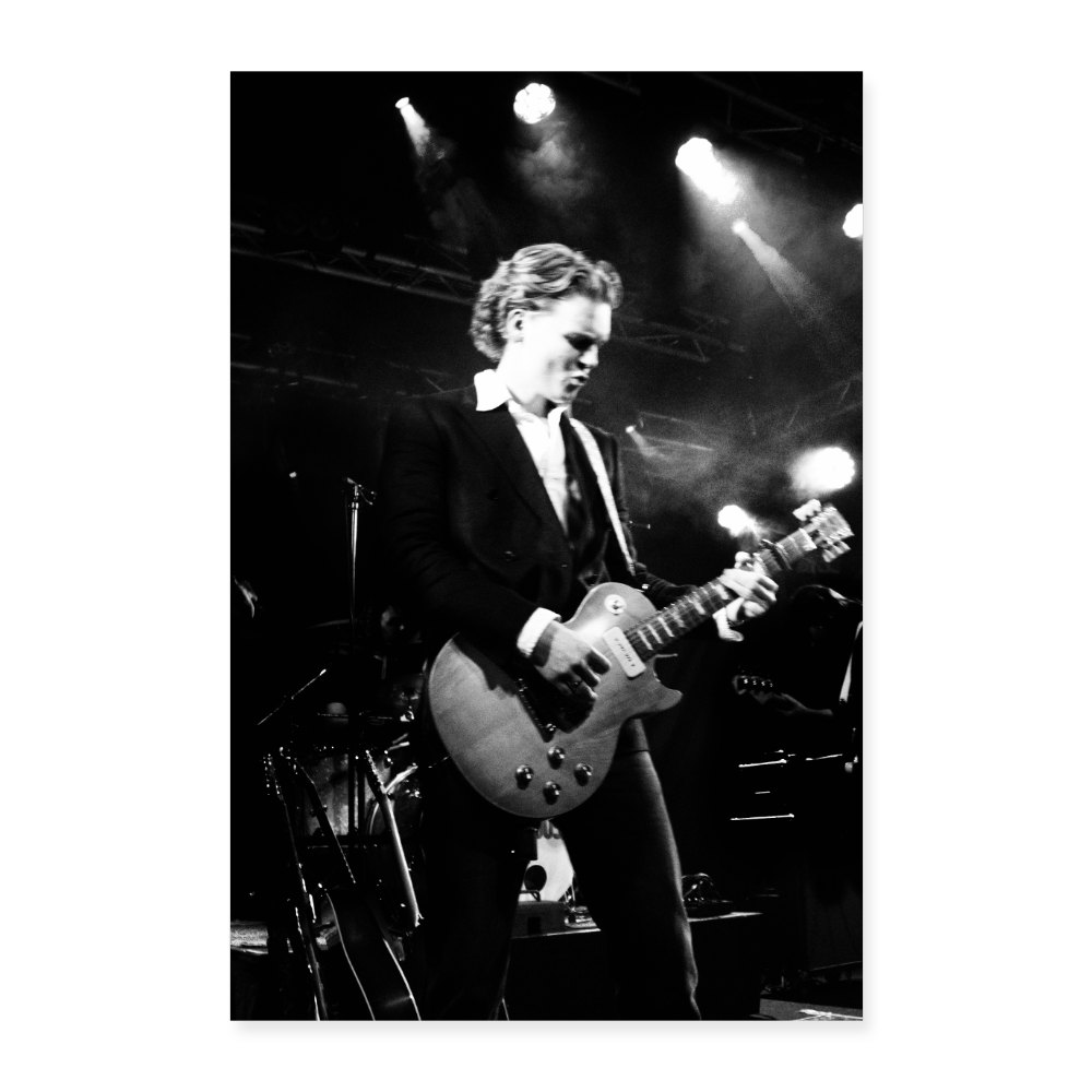 Hannes Aitman Live Poster (60 x 40 cm) - white