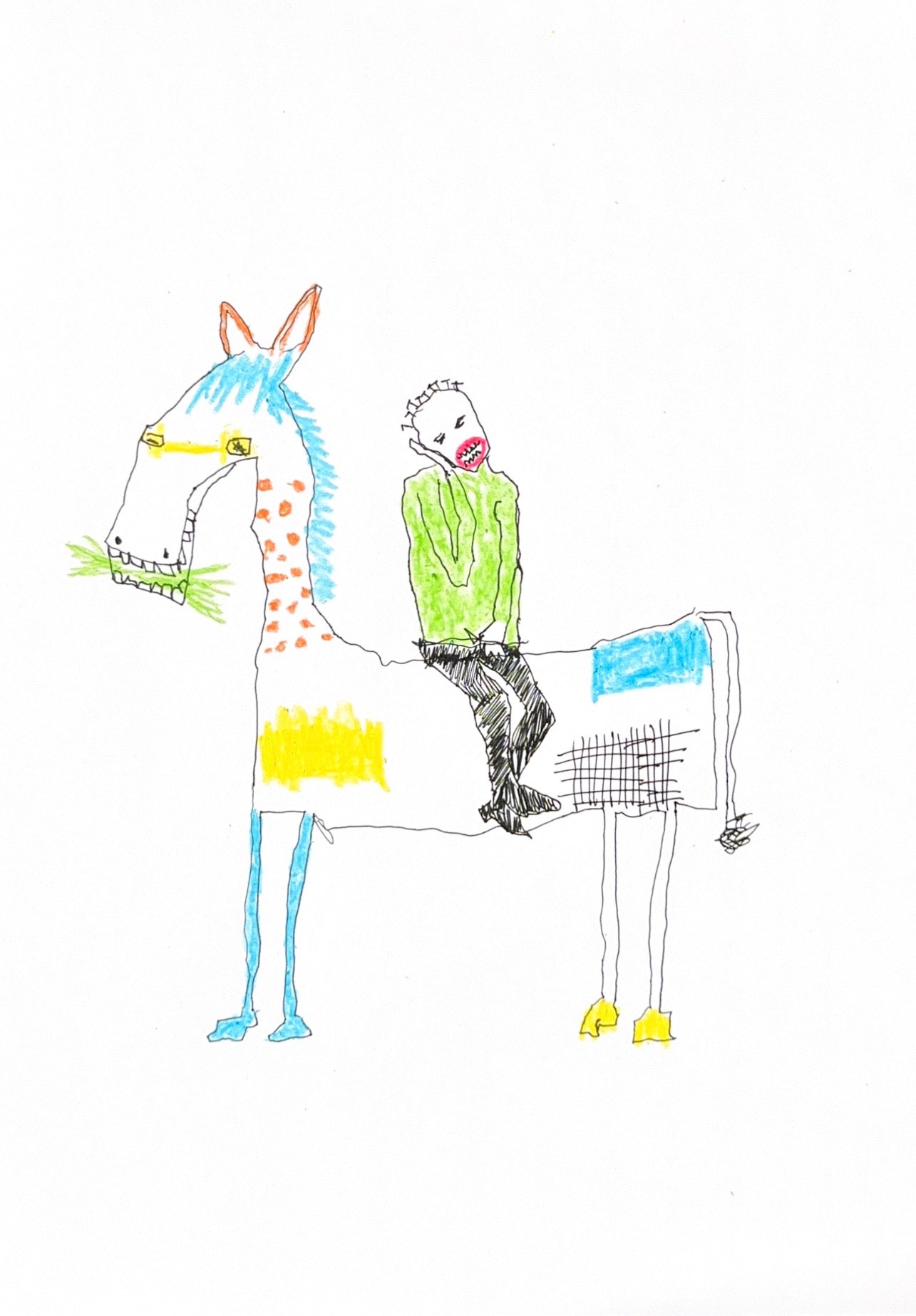 Complaining On A Horse